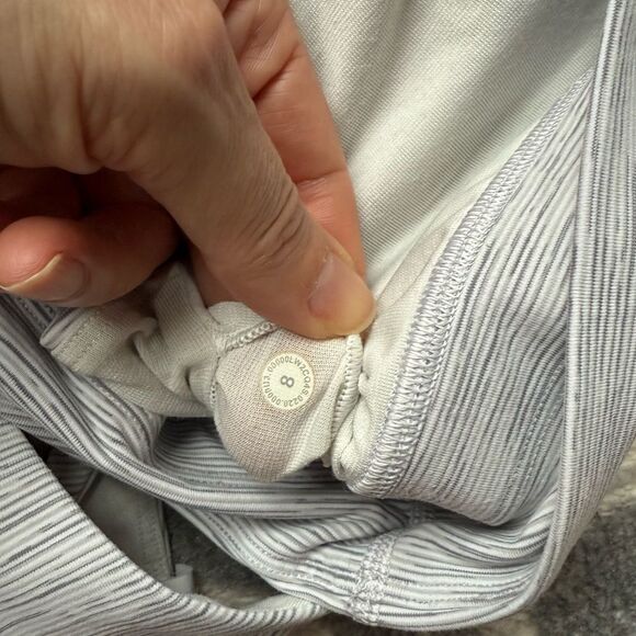 Lululemon Invigorate Bra Long Line In Wee Are From Space Nimbus Battleship 8 - Picture 8 of 10